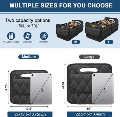 Car Trunk Organizer for SUV Car 