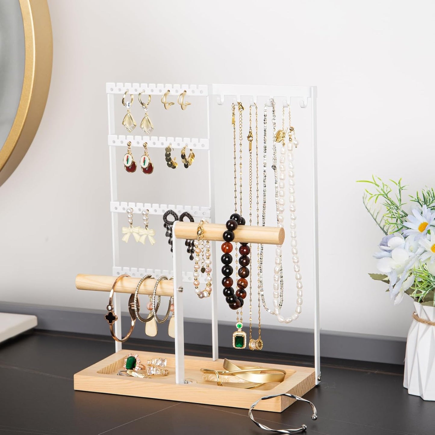 Jewelry Organizer Stand, Jewelry Holder