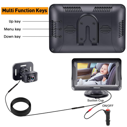 Baby Car Camera HD 1080P - Rear-Facing