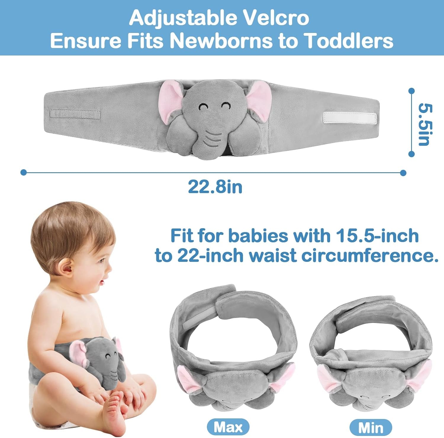 Baby Colic and Gas Relief - Heated Tummy
