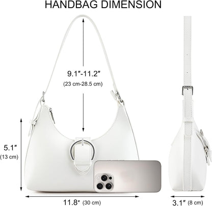 Shoulder Bag for Women Retro Vegan 