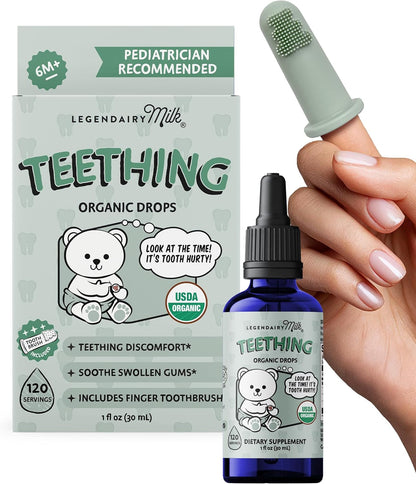Organic Baby Teething Relief Drops