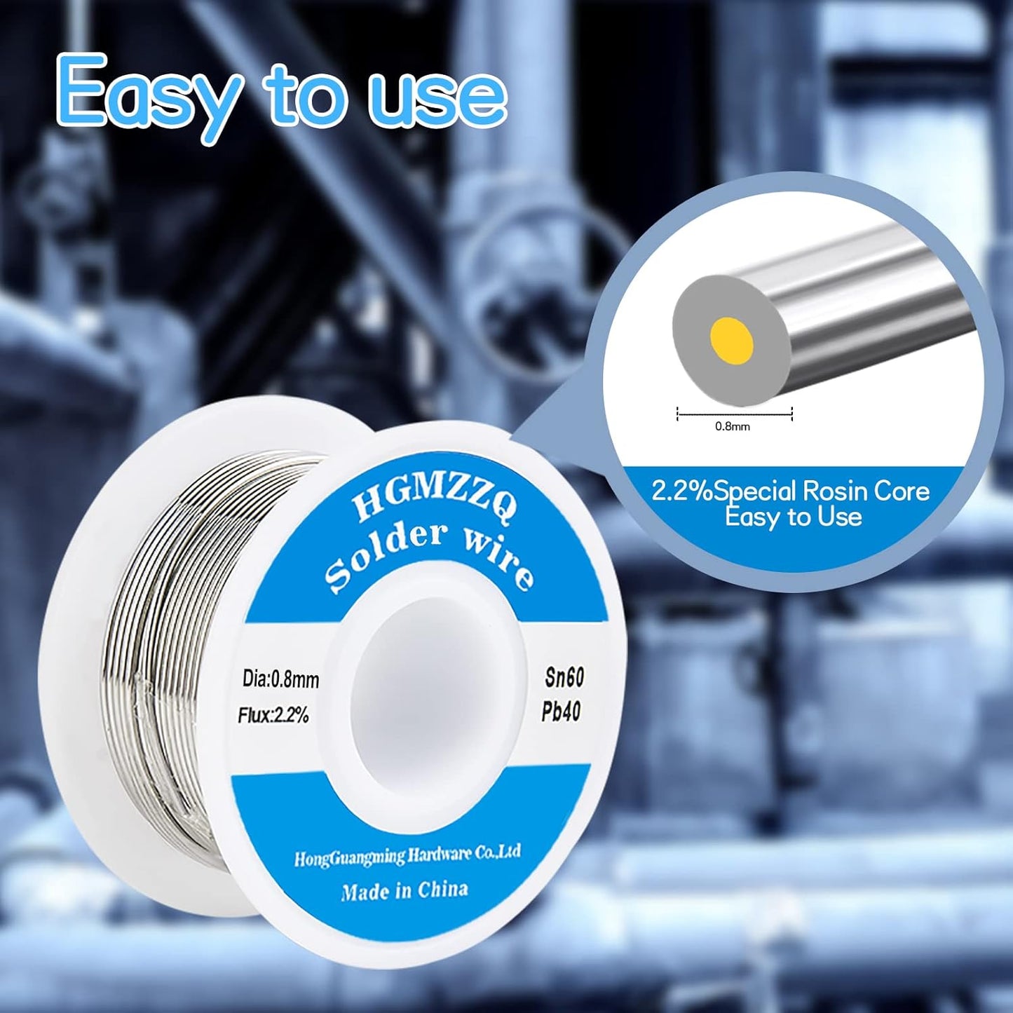 60/40 Tin Lead Solder Wire with Rosin