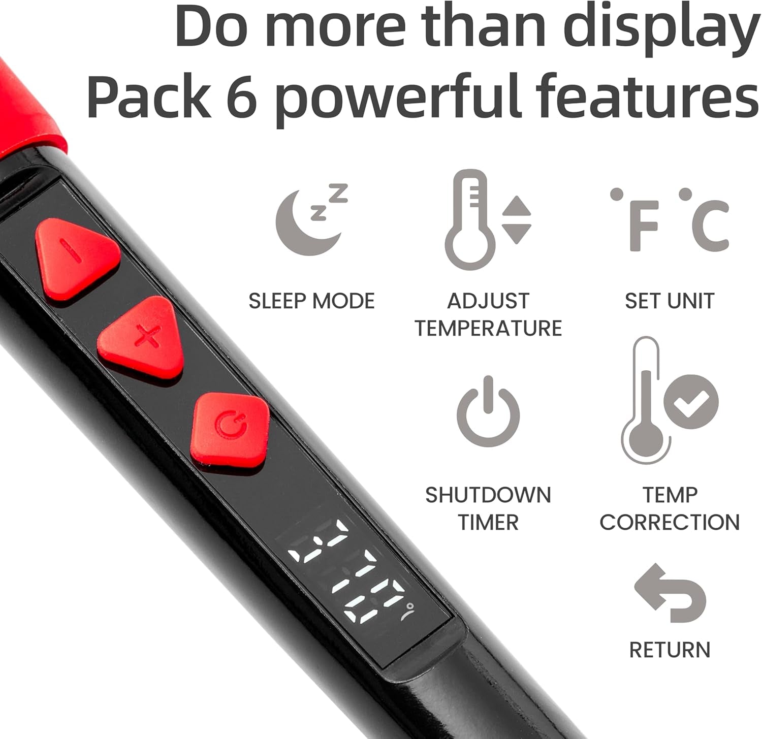 Soldering Iron Kit, 60W LED Display