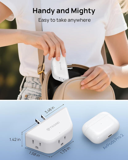 Multi Plug Outlet Extender 2 Pack 