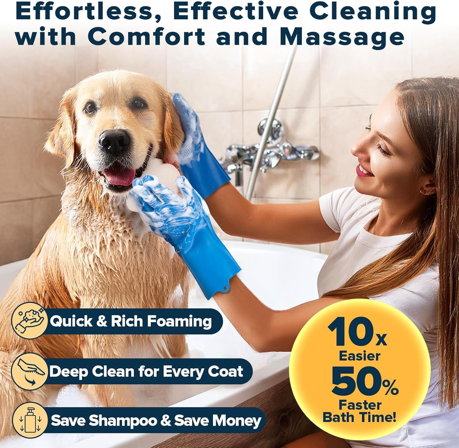 6PCS Pet Grooming Kit for Dogs,Cats 