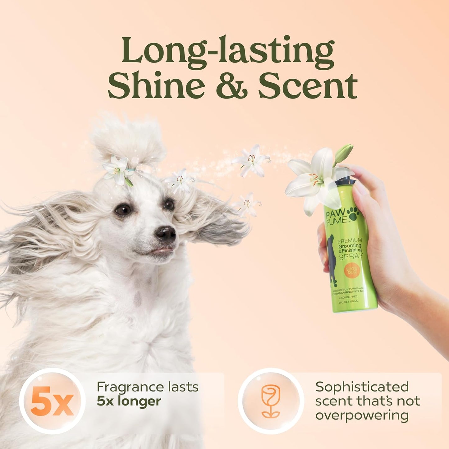 PAWFUME Dog Perfume Spray Long Lasting