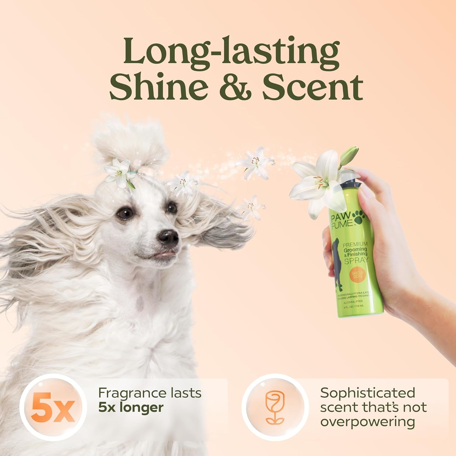 PAWFUME Dog Perfume Spray Long Lasting
