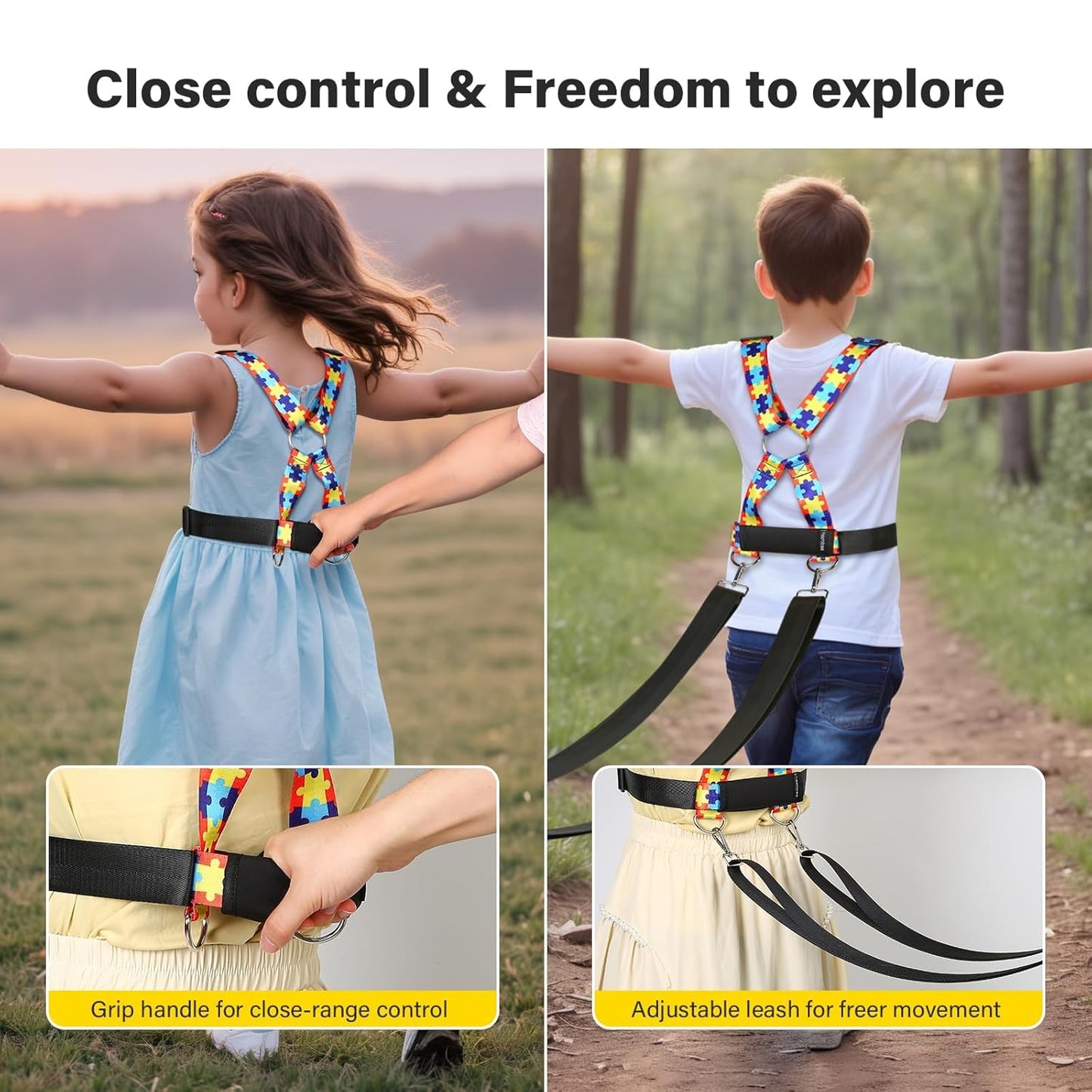 Safety Harness Leash for Special Needs