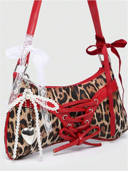 Women'S Y2K Purse Coquette Bow Tie 