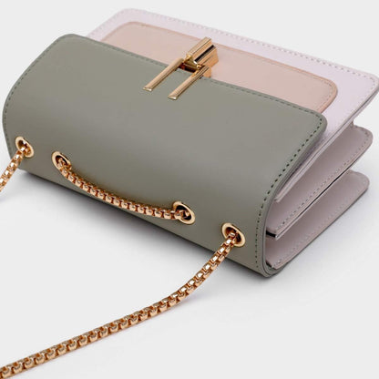 Color-Block Crossbody Bags for Women 