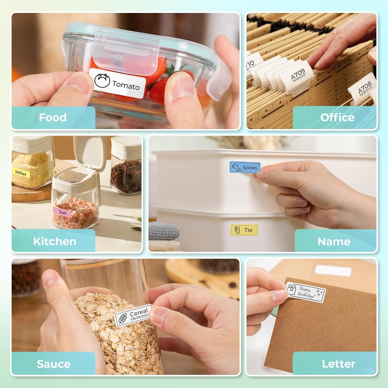 Label Maker Machine with Tape, P21