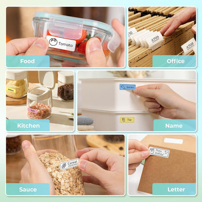 Label Maker Machine with Tape, P21