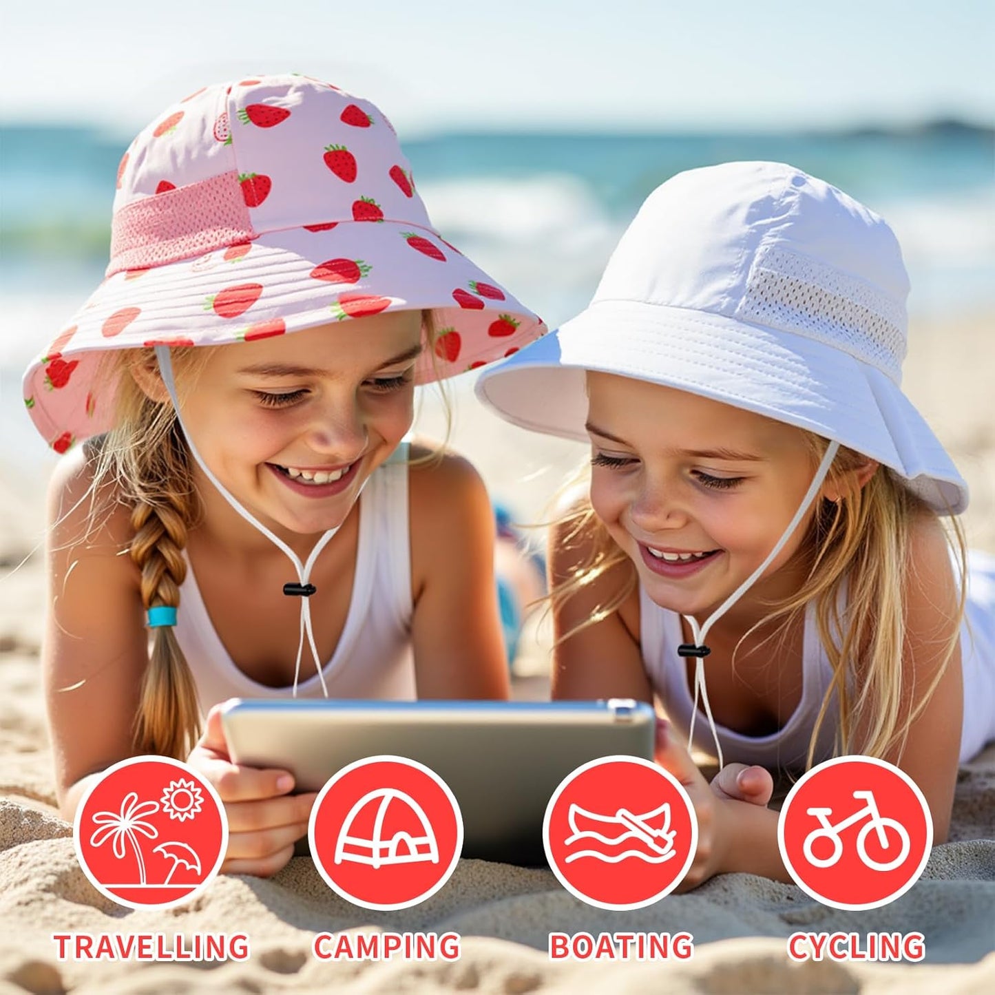 Toddler Baby Sun Hat Kids Summer Beach 