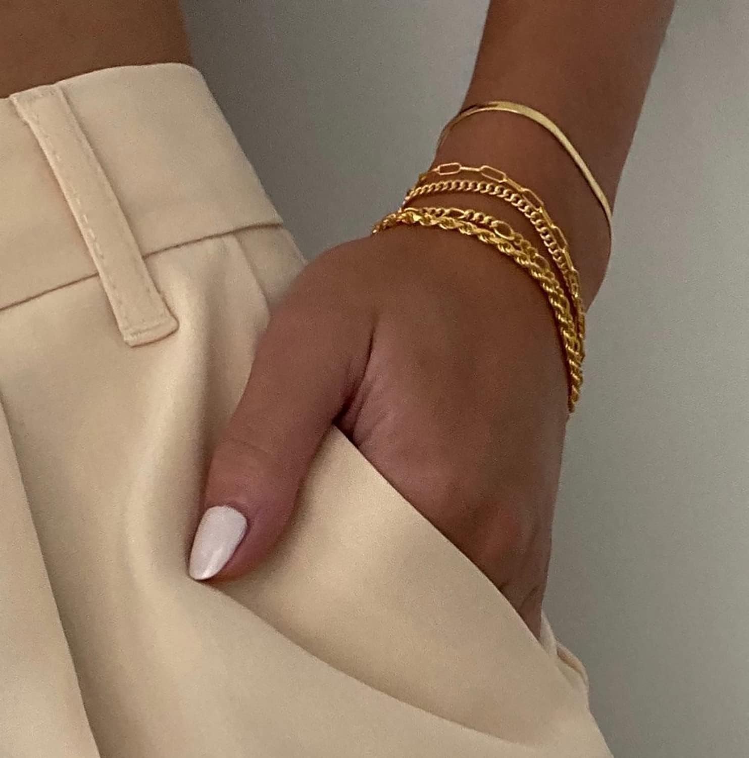 14K Gold Plated Bracelets for Women
