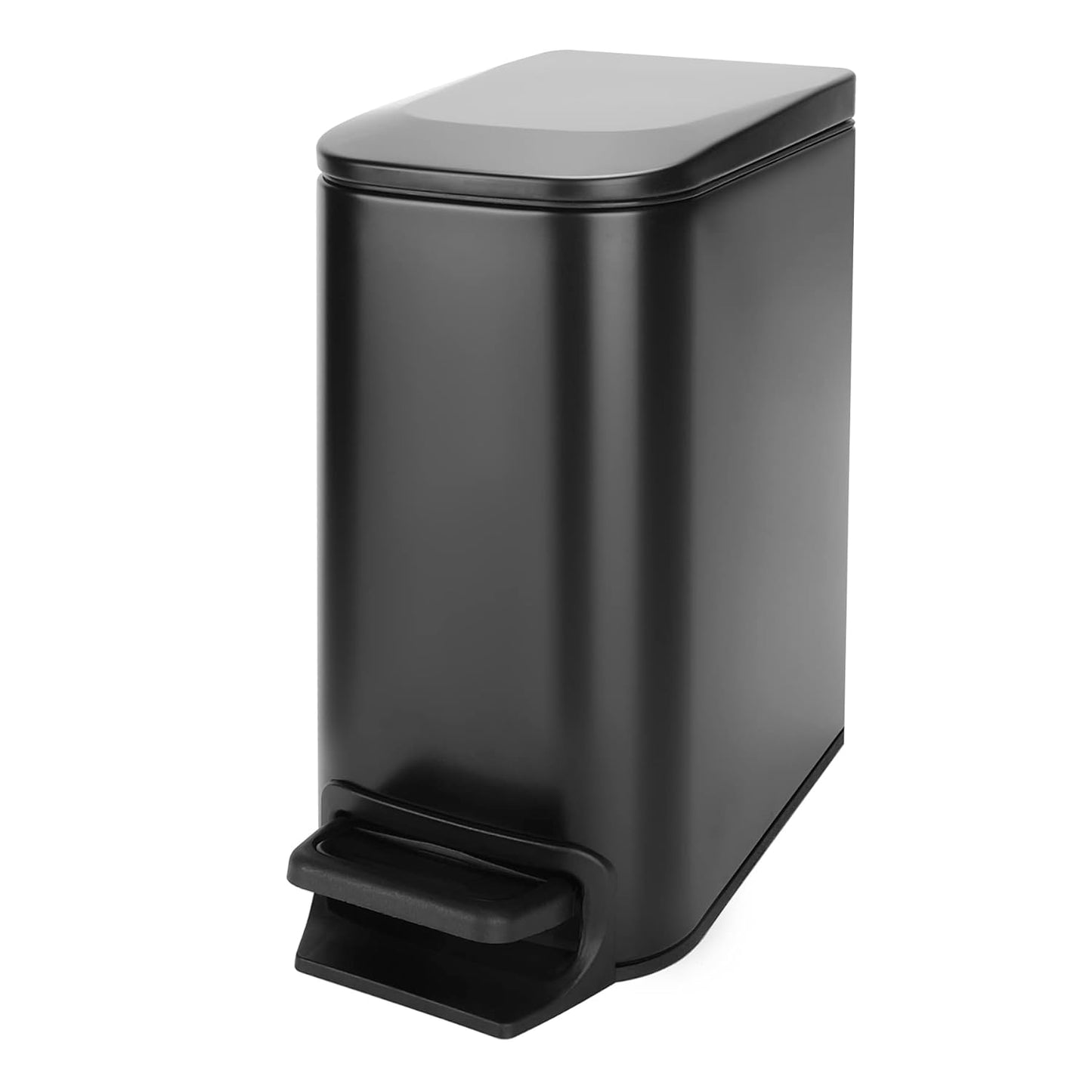 Small Bathroom Trash Can with Lid 