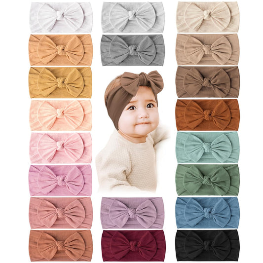 20PCS Baby Nylon Headbands Hairbands