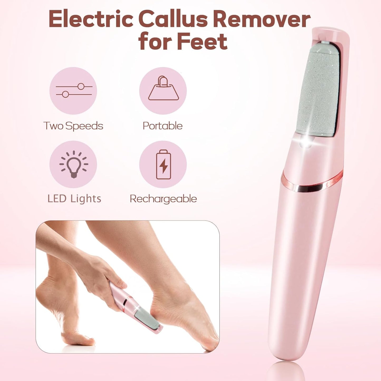 Callus Remover for Feet,  Electric Foot