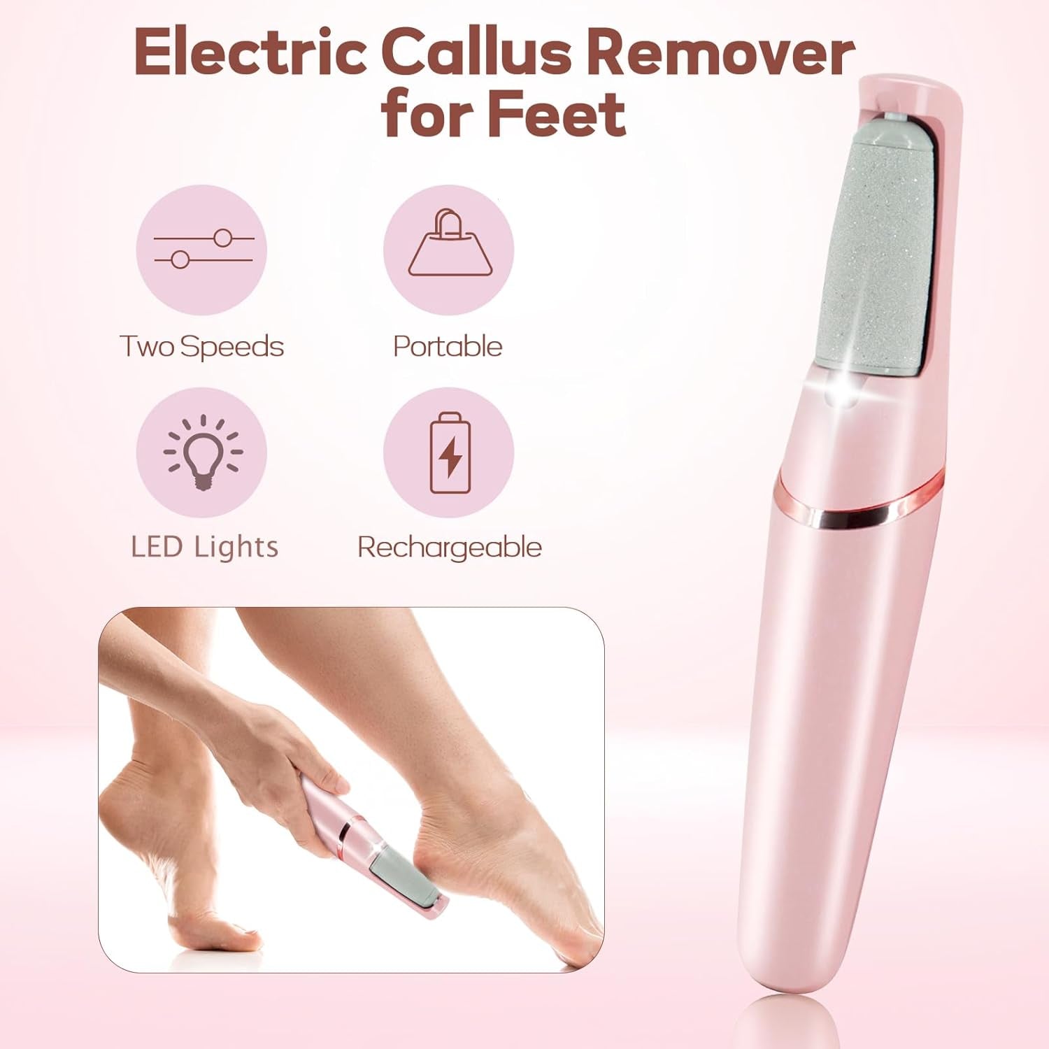 Callus Remover for Feet,  Electric Foot
