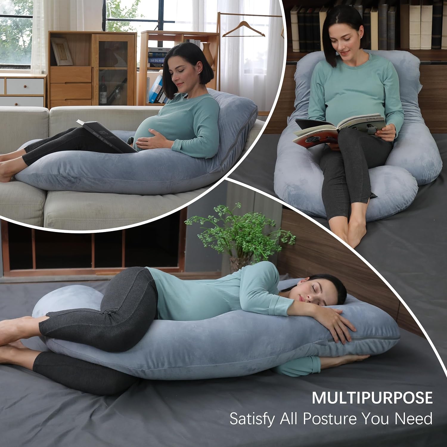 Pregnancy Pillows for Sleeping - 57 Inch
