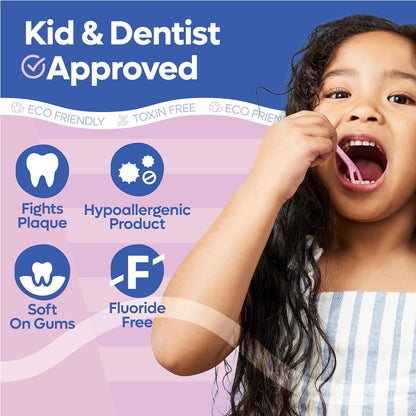Eco-Friendly Kids Flossers (200Ct)