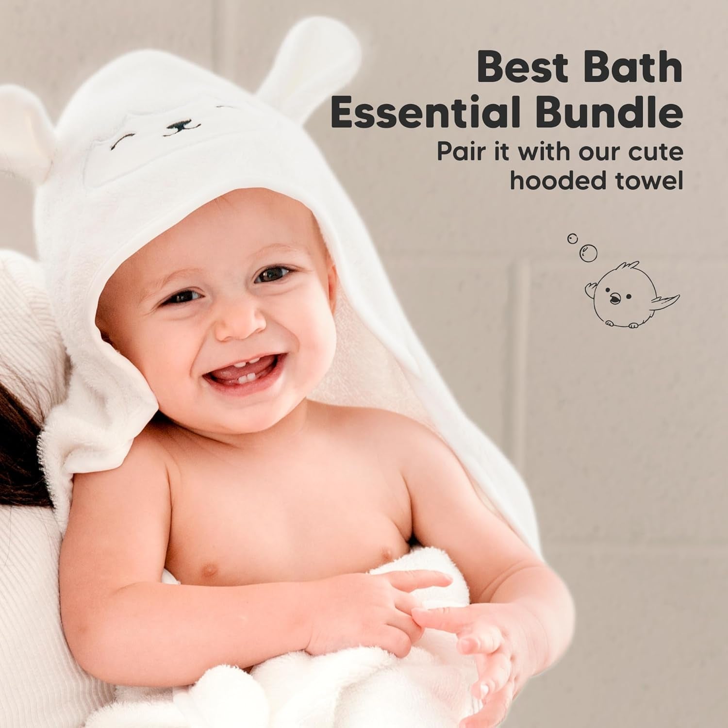 6-Pack Baby Washcloths – Soft Absorbent