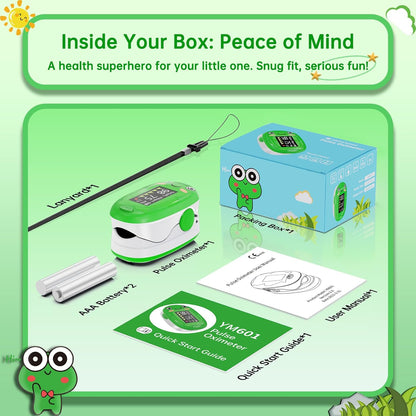 Pulse Oximeter for Kids, Adorable Animal