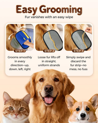Pet Hair Removal Glove,Upgraded Thick