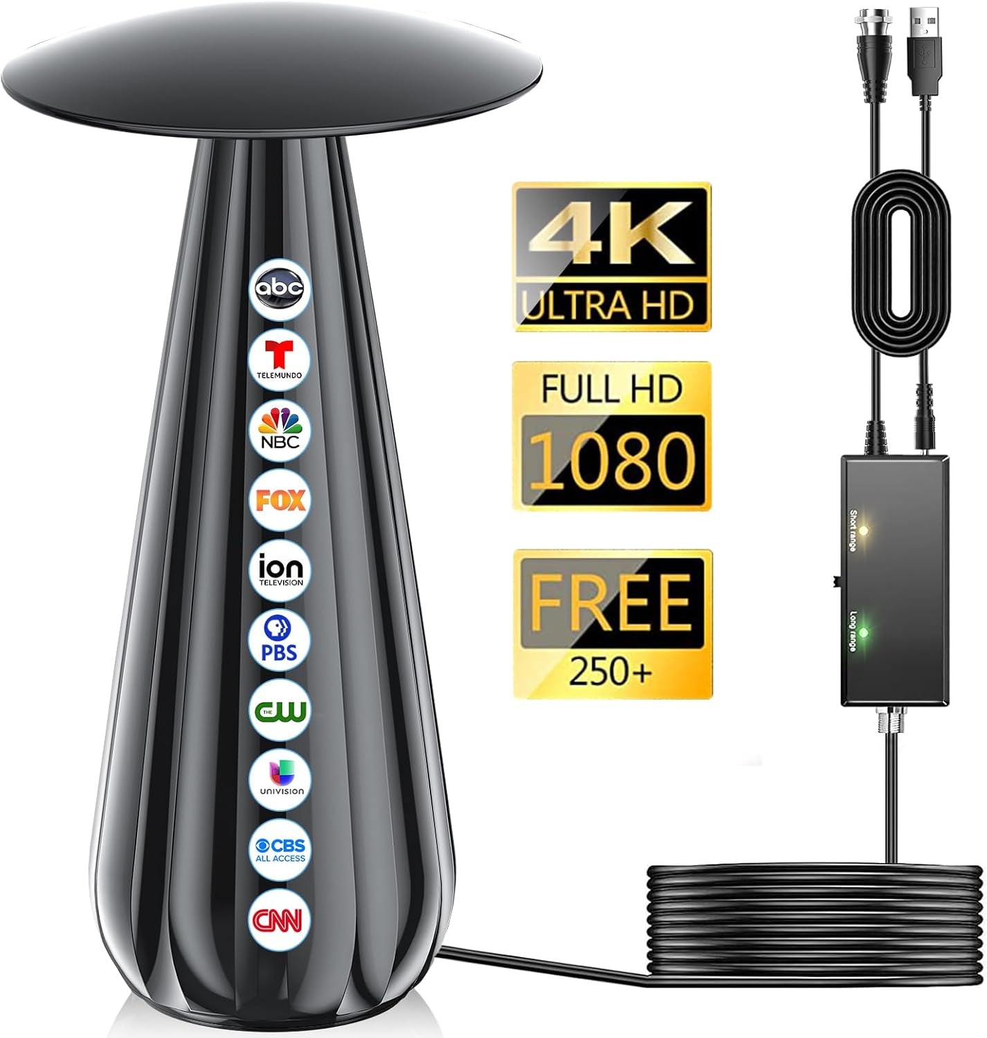 3600+ Miles Range TV Antenna Indoor 2026