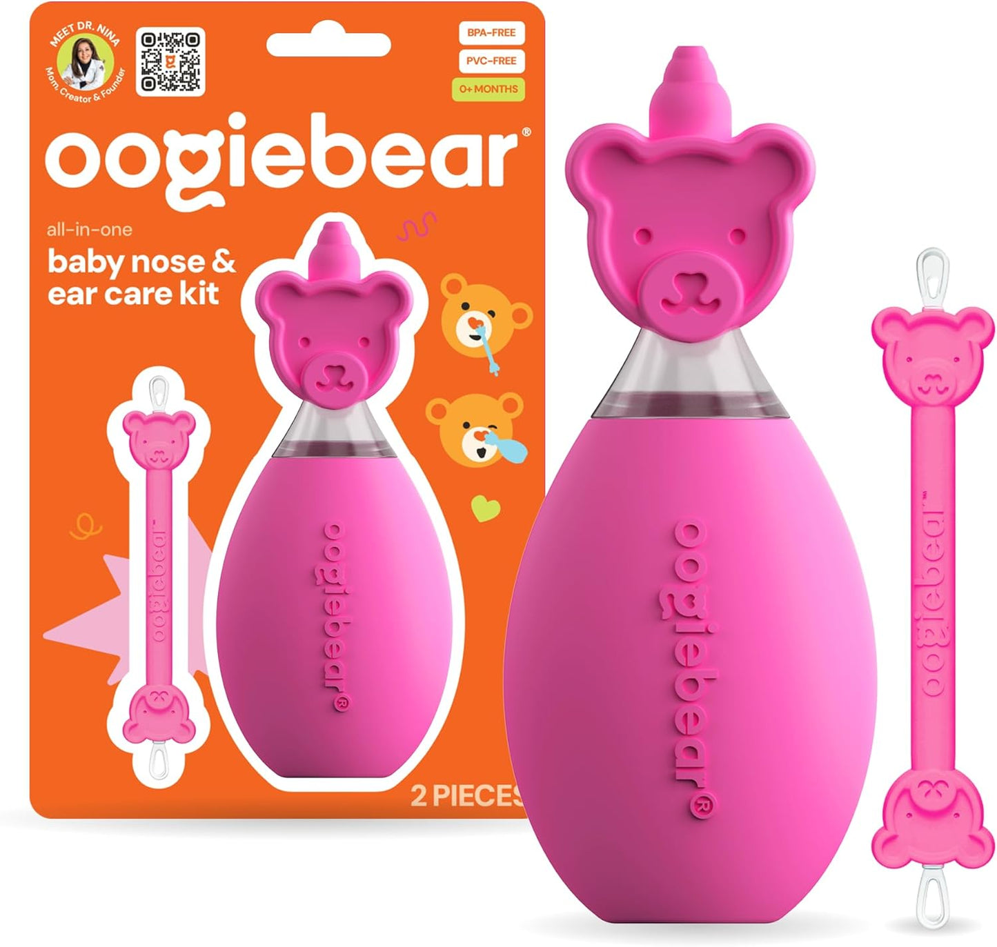 : Bearpair Baby Nose Cleaner & Ear Wax