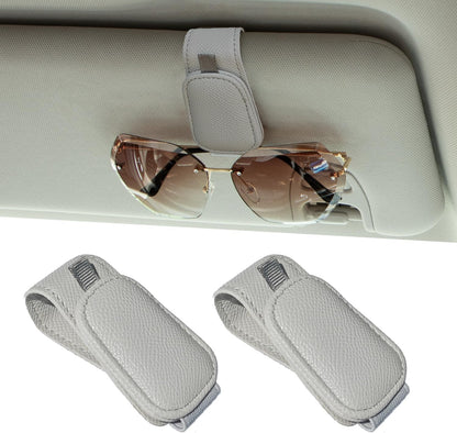 2 Packs Magnetic Sunglass Holder for Car
