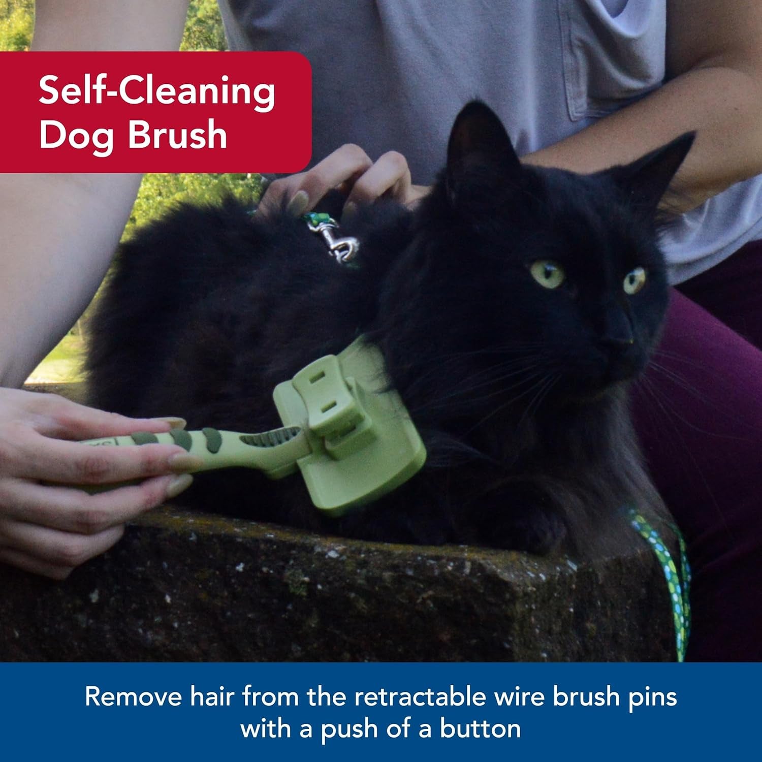 Pet Safari - Cat Self-Cleaning Slicker 