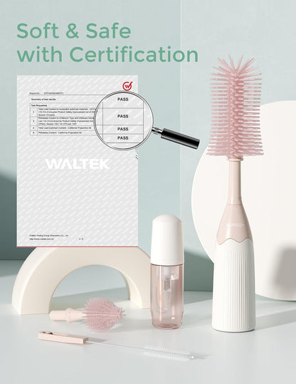 Bottle Brush Kit with Push-Press Foam