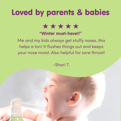 Micro-Mist Saline Inhaler, Baby Nose 