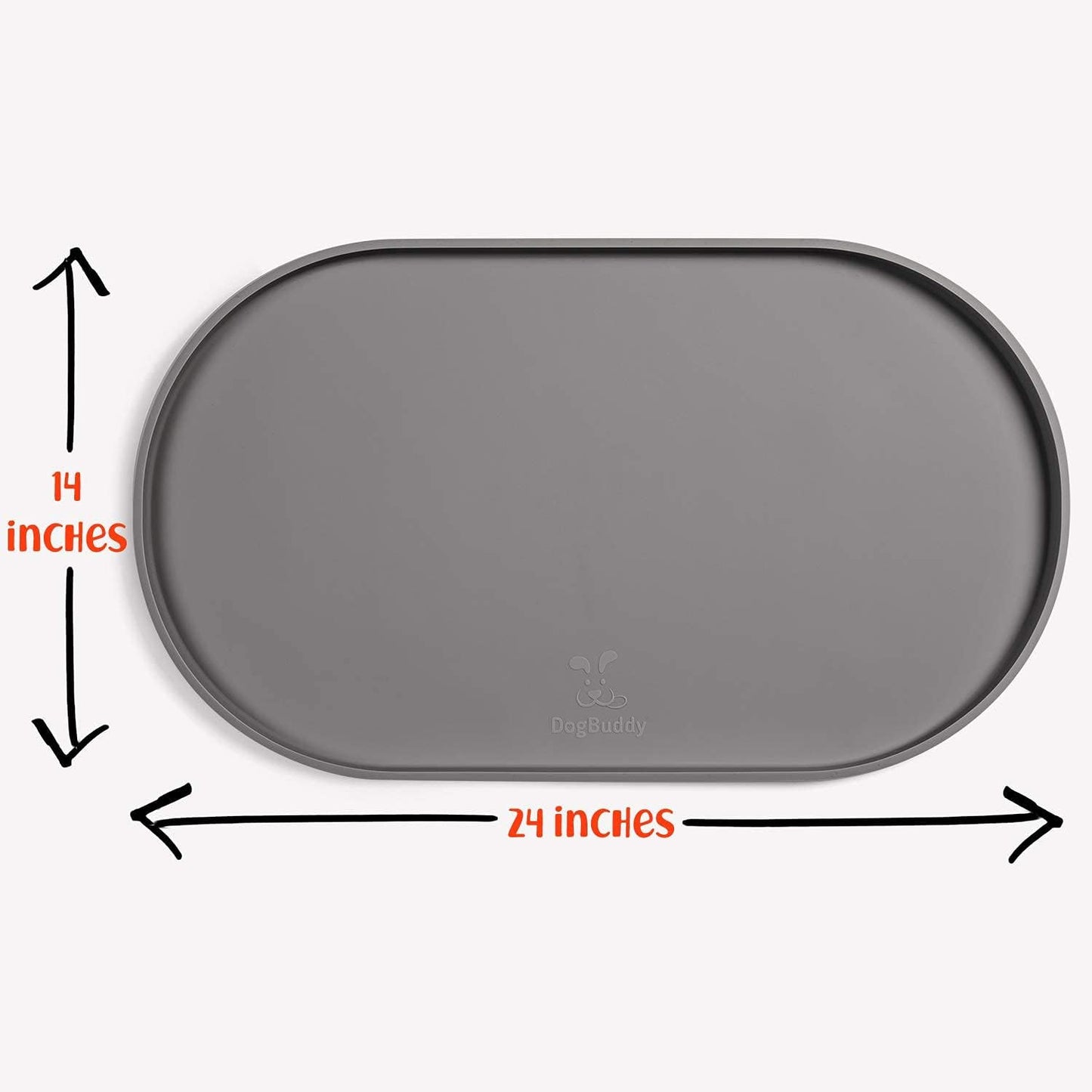 Dog Food Mat - Waterproof Dog Bowl Mat