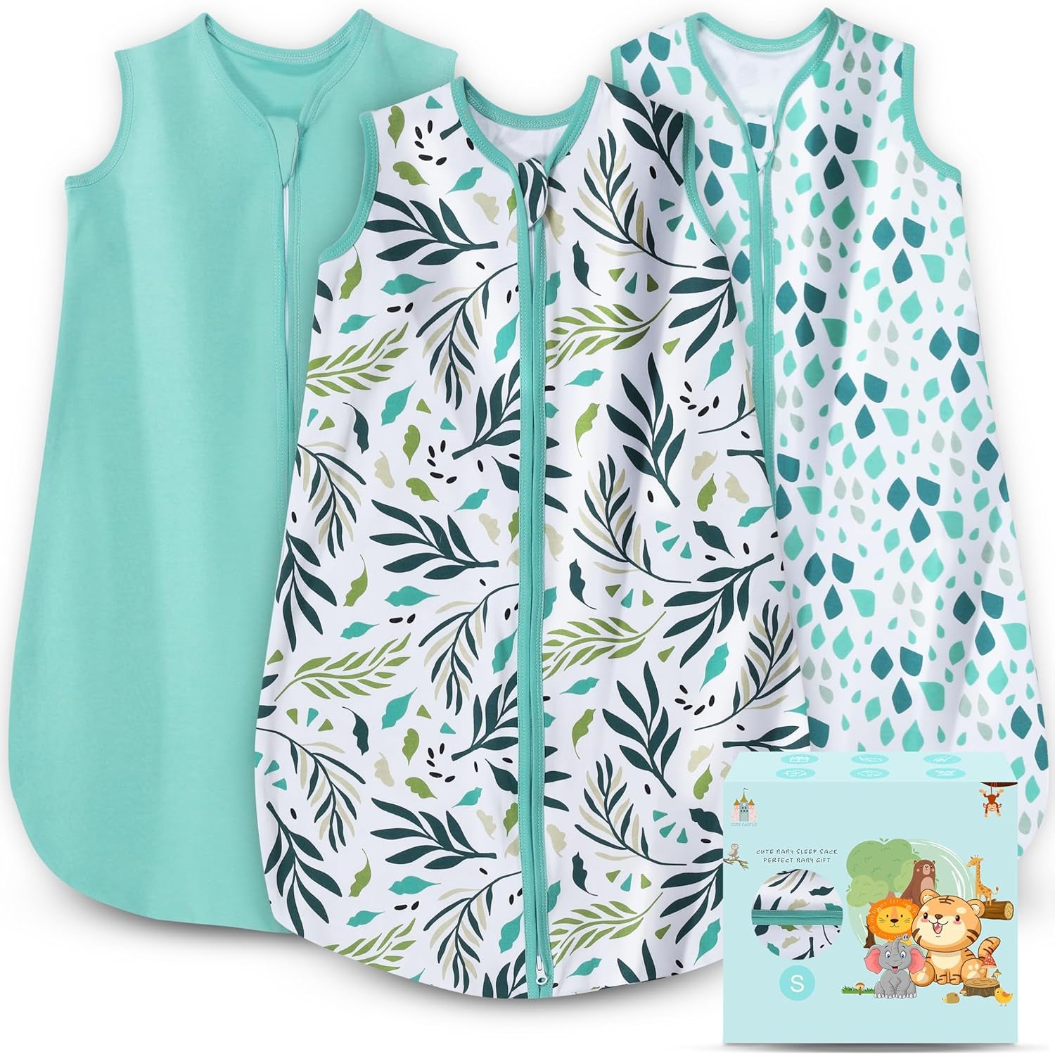 Baby Sleep Sack 0-6 Months - Lightweight