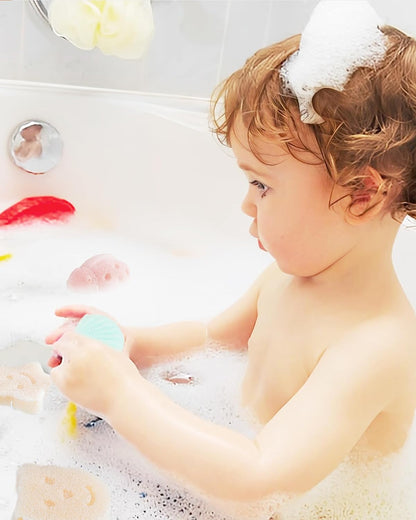 Konjac Baby Sponge for Bathing, 5Pcs 