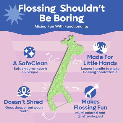 Eco-Friendly Kids Flossers (200Ct)