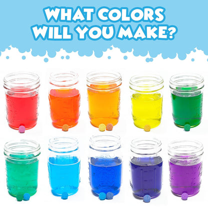 ® Bath Color Fizzies, 150 Count Nontoxic