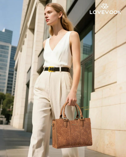 Purse for Women Vintage Leather Shoulder
