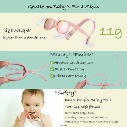 Flexible Polarized Baby Sunglasses