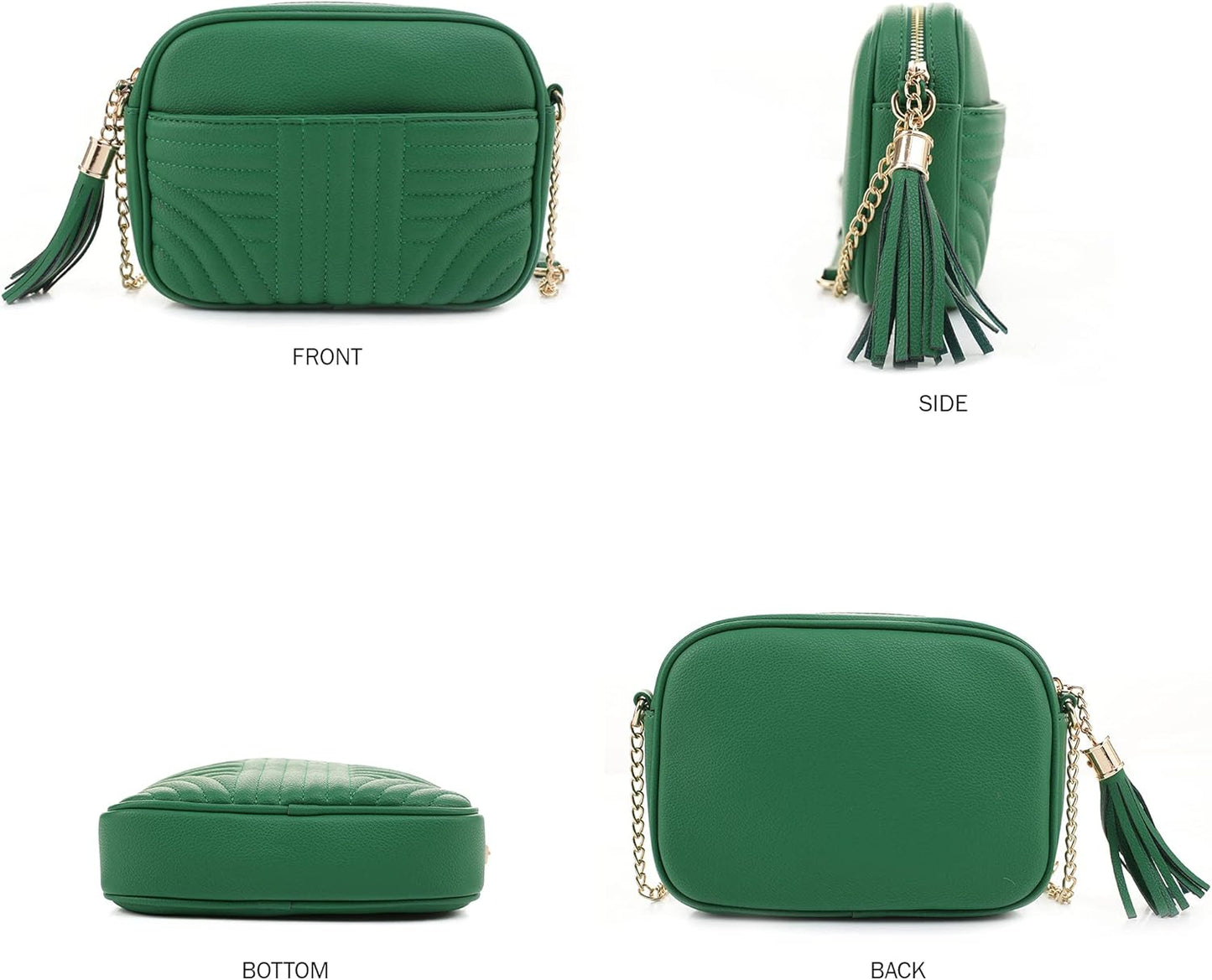 Quilted Crossbody Bags for Women Stylish