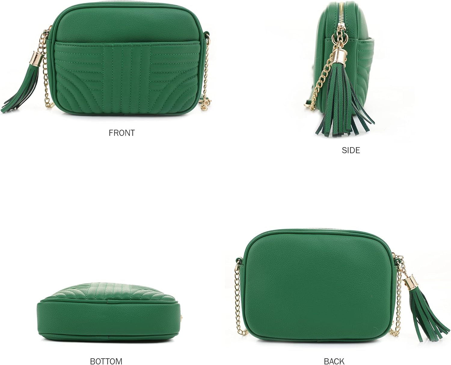 Quilted Crossbody Bags for Women Stylish