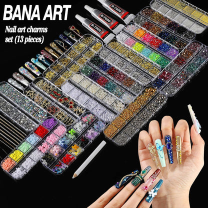 BANA Nail Charms for Rhinestones Kit 