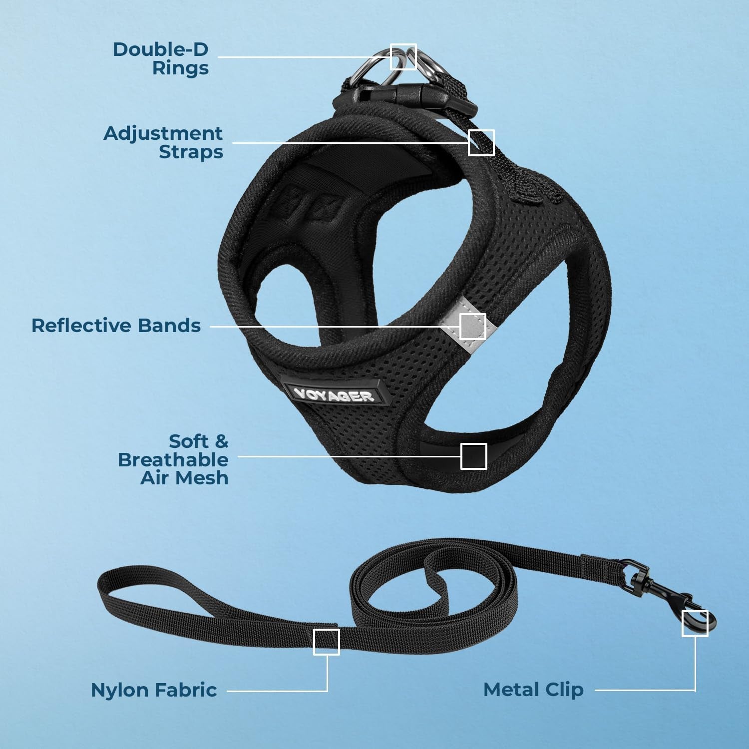 Voyager Step-In Pet Harness All Weather