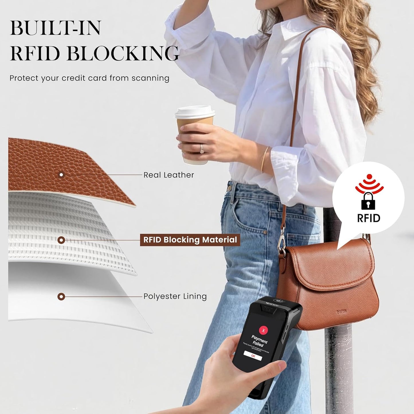 Genuine Leather Saddle Crossbody Bags 