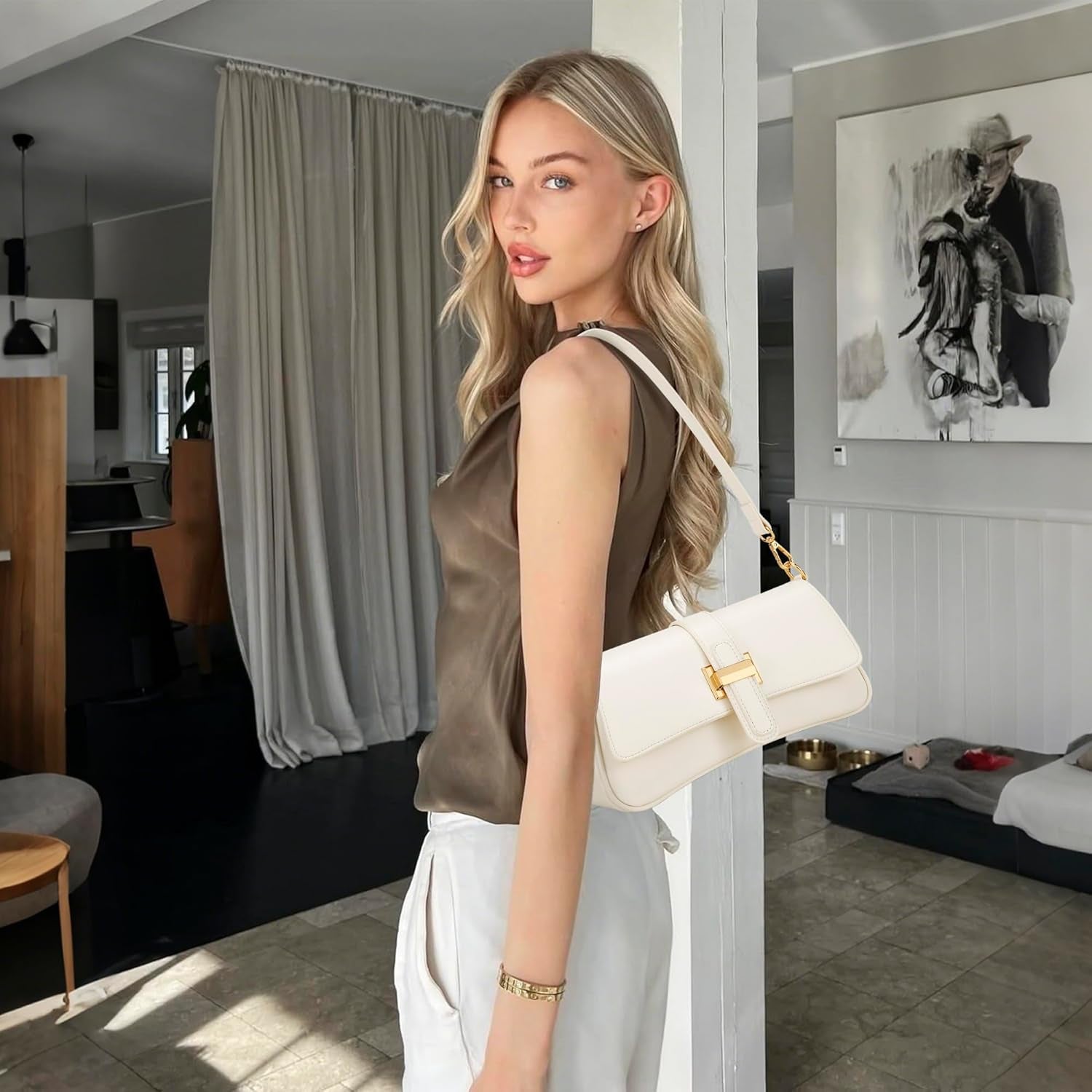 Shoulder Bag for Women, Small Handbag 