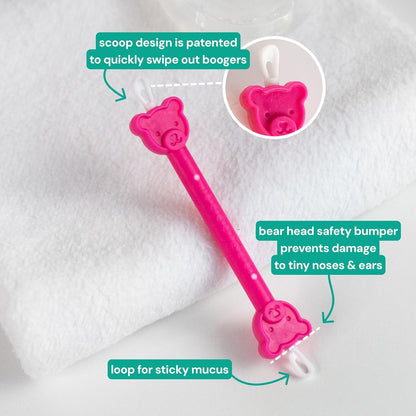 : Bearpair Baby Nose Cleaner & Ear Wax