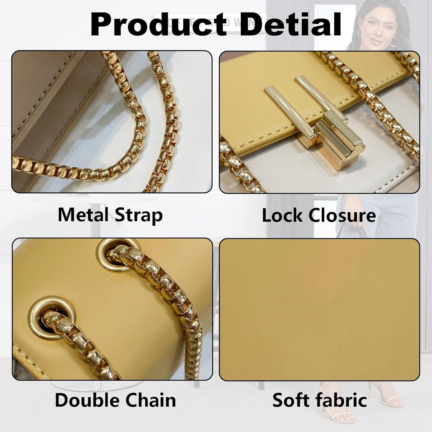 Cute Color Block Crossbody Bags Designer