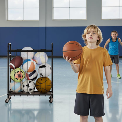 Ball Storage with Wheels, Ball Cart 